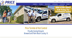 Desktop Screenshot of pricetermite.com